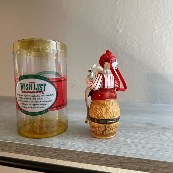 Coca Cola Holiday Ornaments Red and White - Picture 2 of 3